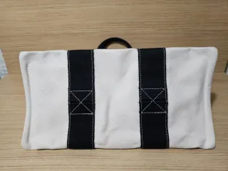 Bolso Hermes Bora Bora Blanco y Negro