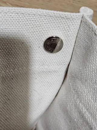 Bolso Hermes Bora Bora Blanco y Negro