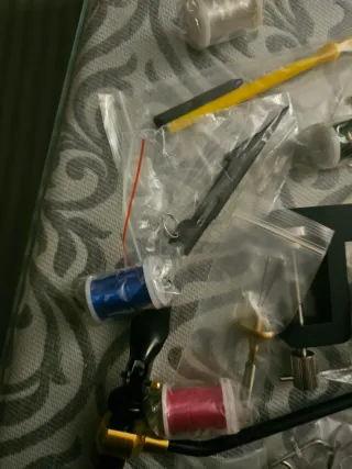 Kit para hacer moscas de pesca