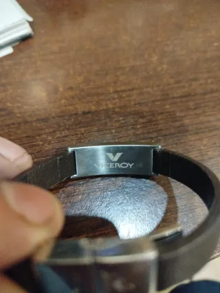 Pulsera Viceroy Cuero y Plata