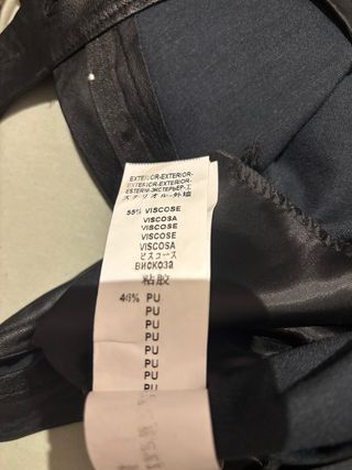 Pantalón polipiel MissSidecar negro