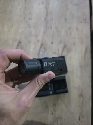 Cámara Airsoft RunCam Scope Cam Plus Negra