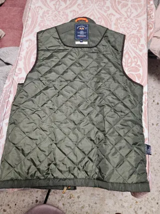 Chaleco acolchado verde