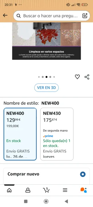 Aspirador Friegasuelos Eureka