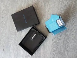 Portafoglio Piquadro Uomo Nero