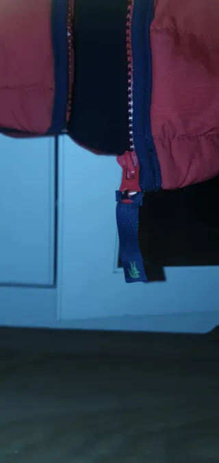 Chaleco acolchado rojo