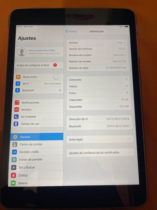 iPad mini 2 16GB Argento