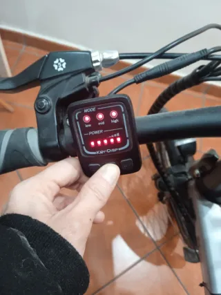 Bicicleta Eléctrica Kawasaki Plegable