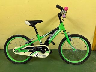 Bicicleta infantil verde California