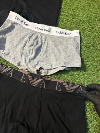 Pack 16 calzoncillos bóxer CK, EA, UOMO