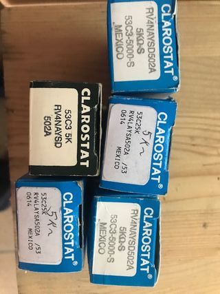 Potenciómetro Clarostat para scooter