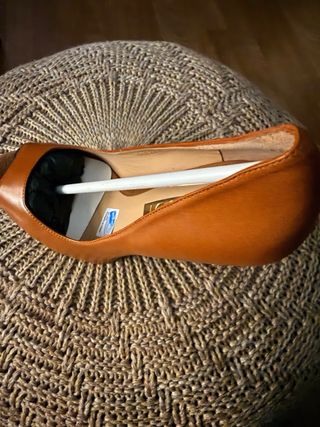 Zapatos tacón marrones sin estrenar