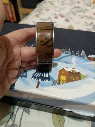 Pulsera Marrón y Plateada