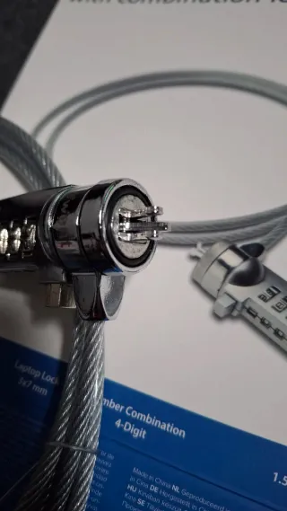 Candado Ewent para Portátil con Combinación