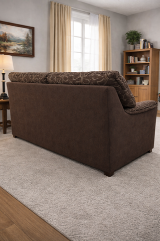 Sofá de 3 plazas con estampado floral