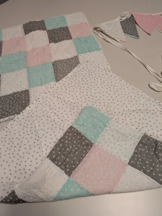 Conjunto infantil estrellas y banderines