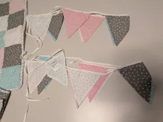 Conjunto infantil estrellas y banderines