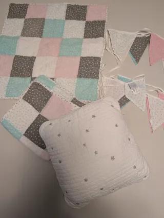 Conjunto infantil estrellas y banderines