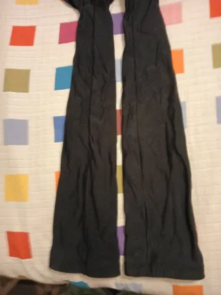 Perneras Nike Negras con Cremallera