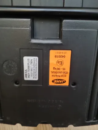 Silla de coche Jane Indy Team plus 3-12 años