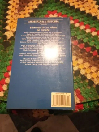 Historias de las reinas de España.