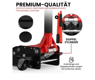 Gato Hidráulico 3T Perfil Bajo. Nuevo.