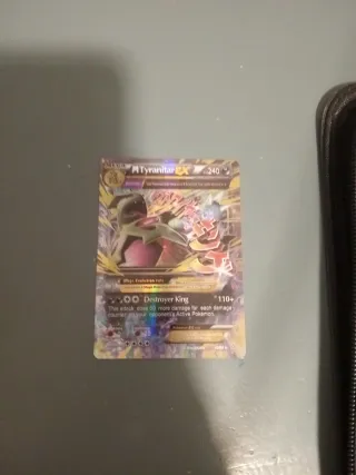 Mega Tyranitar EX Carta Pokémon