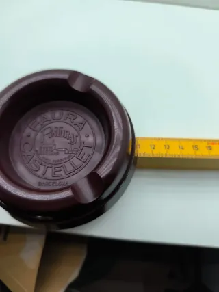 Cenicero antiguo FAURA Castellet PINTURAS BARCELON