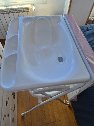 Bañera cambiador bebé