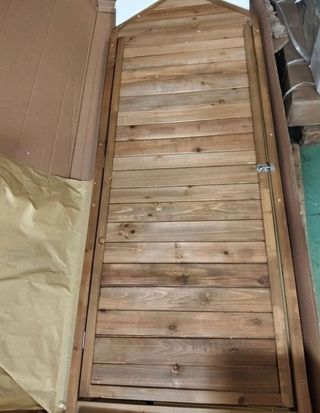 Armario exterior madera 35x70x177cm