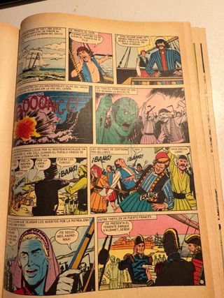 Tebeos antiguos encuadernados, años 70