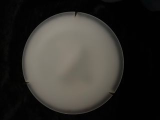 Lámpara techo cristal esmerilado