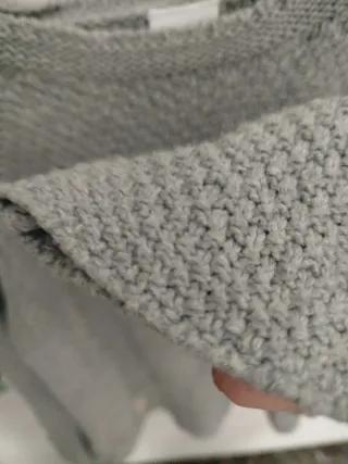 Jersey gris de algodón