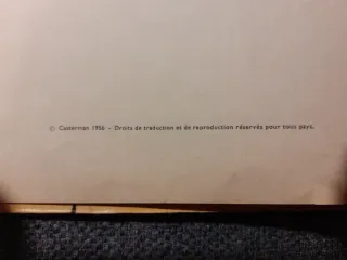 1956 B26. Tintin "L'affaire Tournesol". Rareza