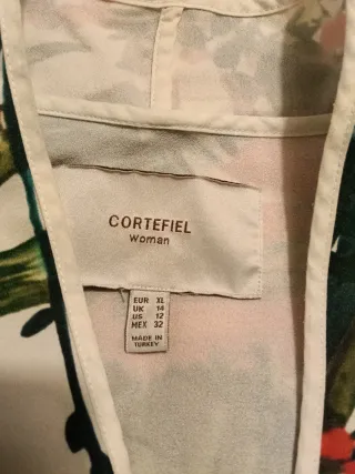 Kimono Cortefiel Talla XL Estampado Floral