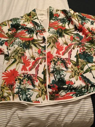 Kimono Cortefiel Talla XL Estampado Floral
