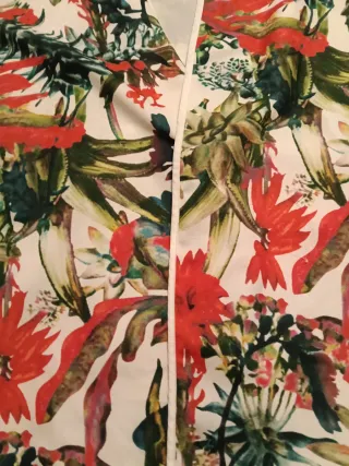 Kimono Cortefiel Talla XL Estampado Floral