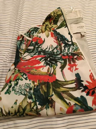 Kimono Cortefiel Talla XL Estampado Floral