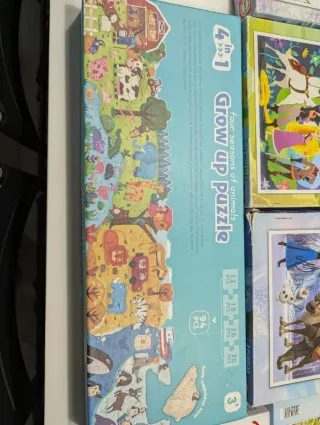 Pack de 7 Puzzles Infantiles