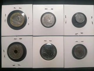 Lote N° 7 Monedas Antiguas Francia