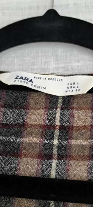 Vestido Zara cuadros