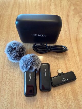 Micrófonos solapa Inalámbrico YEJATA