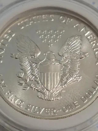 Lote 2 Monedas Plata EE.UU. 1945 y 1987