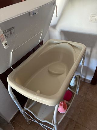 Bañera cambiador bebé