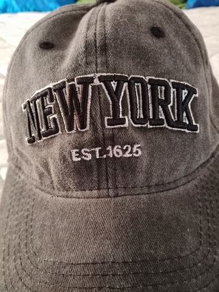 Gorra Vintage Unisex - Bordado "New York"