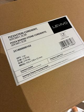 Piedra de horno para cocinar pizza y pan