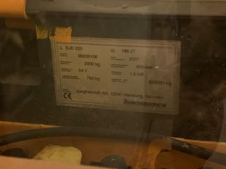 Apilador eléctrico Jungheinrich EJD 220