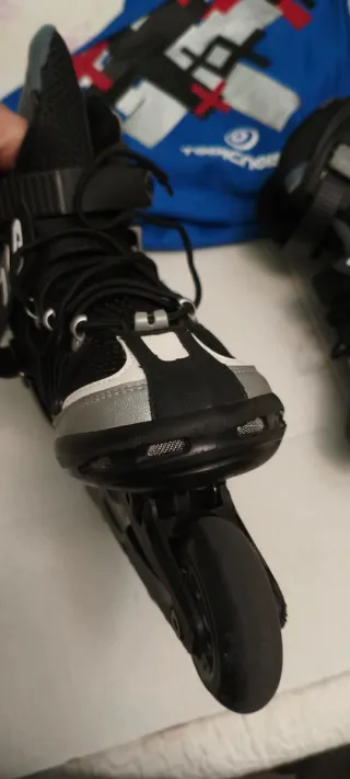 Patines en línea TOPICNOISY + bolsa + protecciones