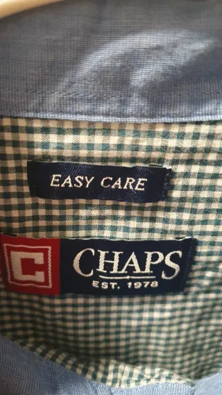 Camisa CHAPS Ralph Lauren cuadros