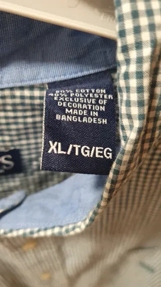 Camisa CHAPS Ralph Lauren cuadros